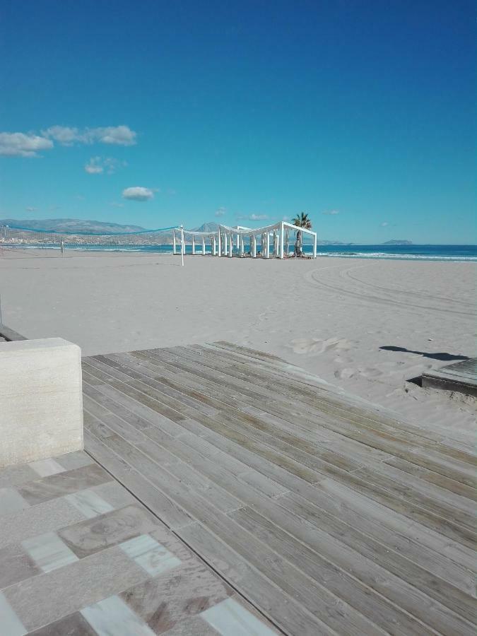 Ferienwohnung Edificio Montecarlo Playa San Juan El Campello Exterior foto