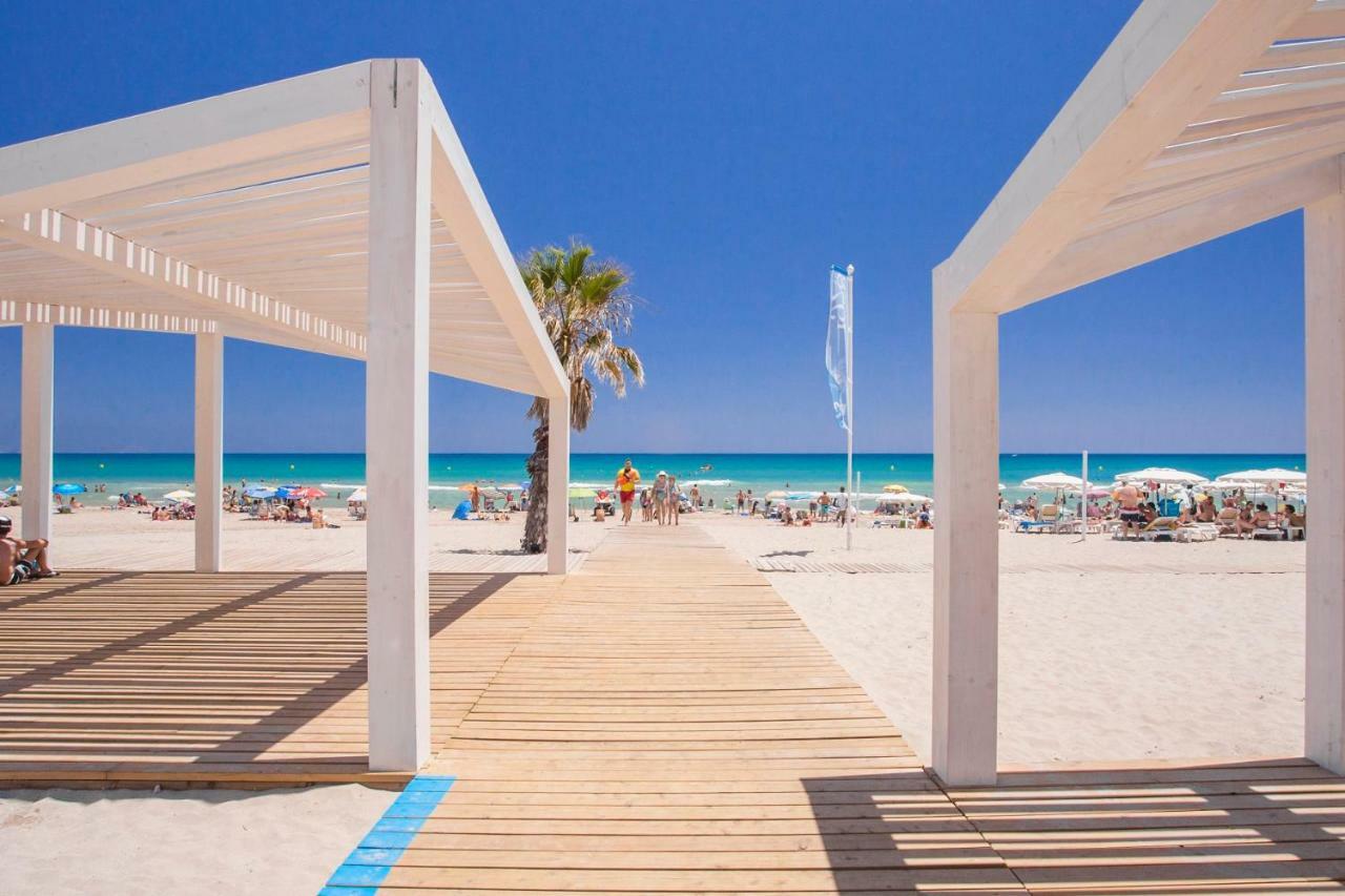 Ferienwohnung Edificio Montecarlo Playa San Juan El Campello Exterior foto